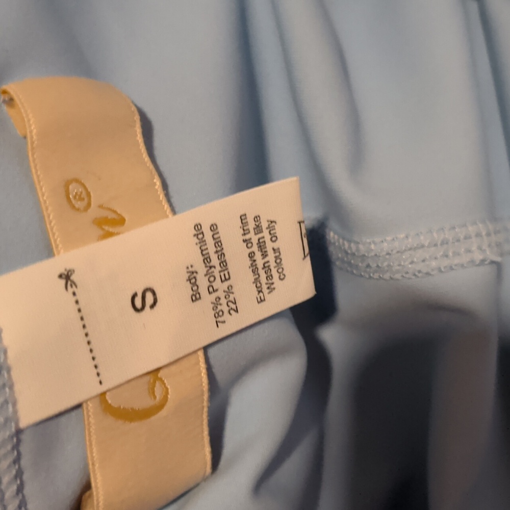 New QINSEN Light Blue Tennis Dress. Small - Picture 5 of 8